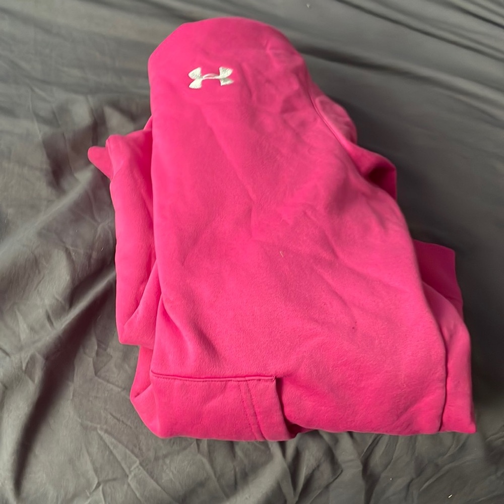 Girls under armor hoodie size (m)